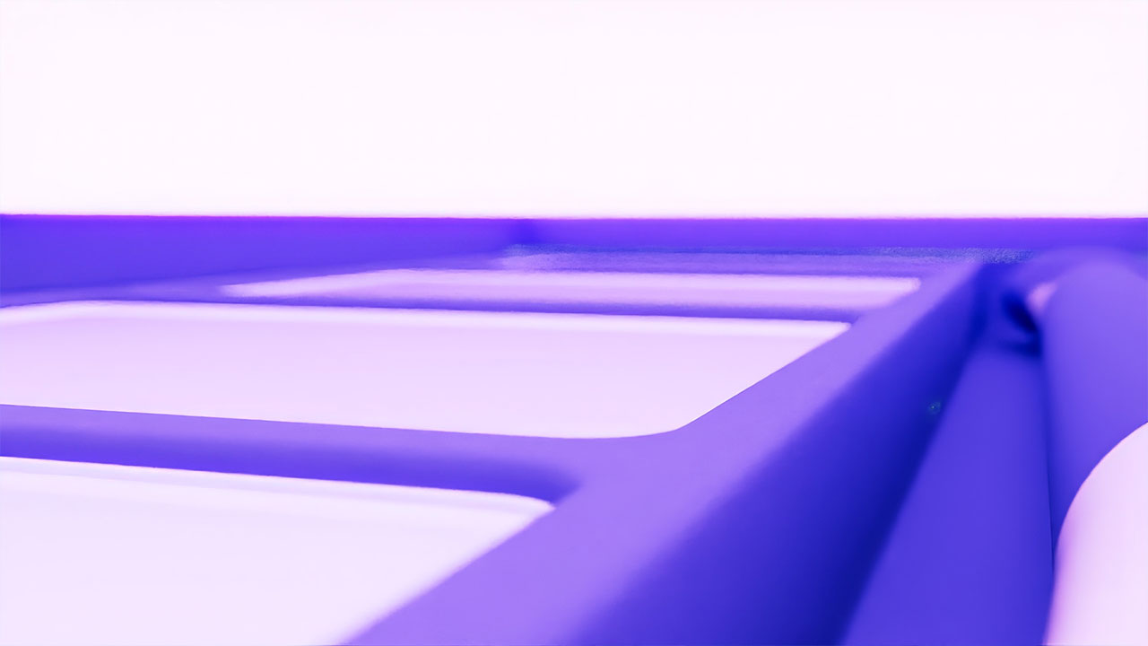 Ultraviolet Makeup with Cosmetics